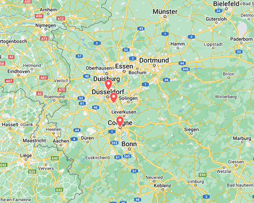 KLM-TGA Bauvorhaben West-Deutschland
