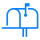 Icon Postanschrift BLAU