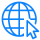 Icon Web BLAU